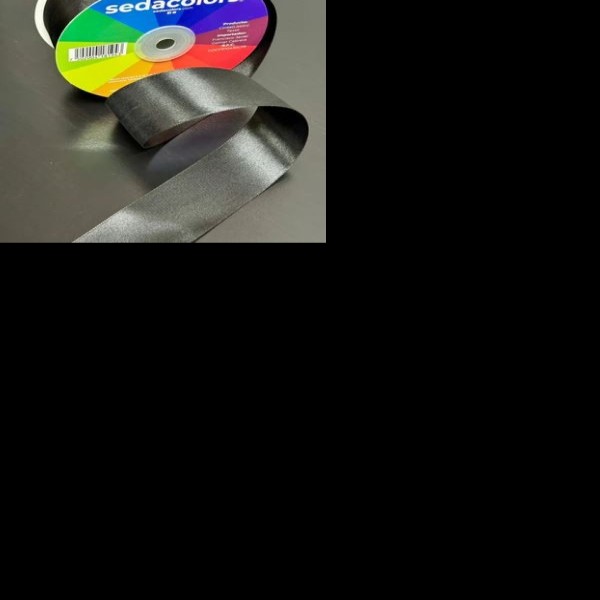 LISTON 9 MET. NEGRO COLORS ROLLO 40M